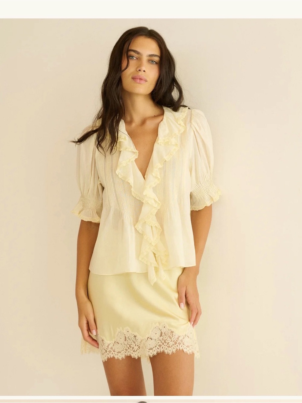 Doen Cream Citron Henri Top